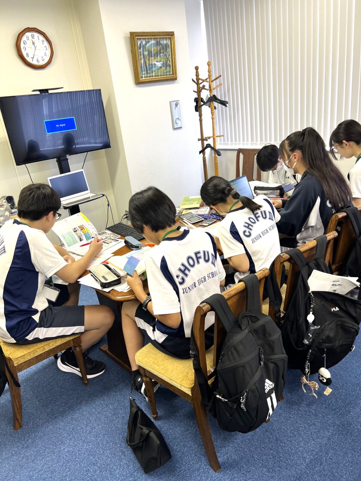 2025年東京都職場体験受け入れの様子。