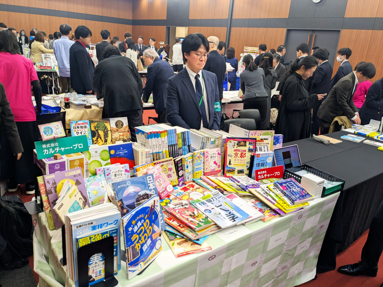 第9回編集プロダクションフェア2026におけるカルチャー・プロの出展の様子